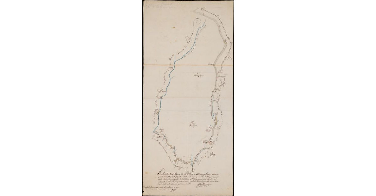 Perimetro della sezione di S. Pietro a Marcigliano