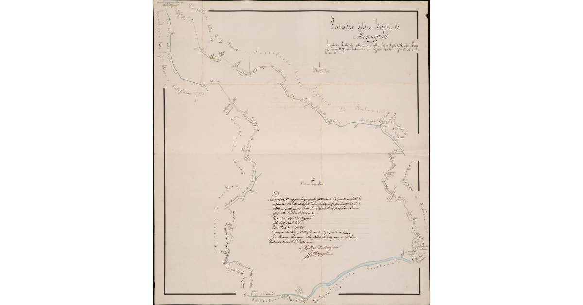 Perimetro della sezione di Monsagrati