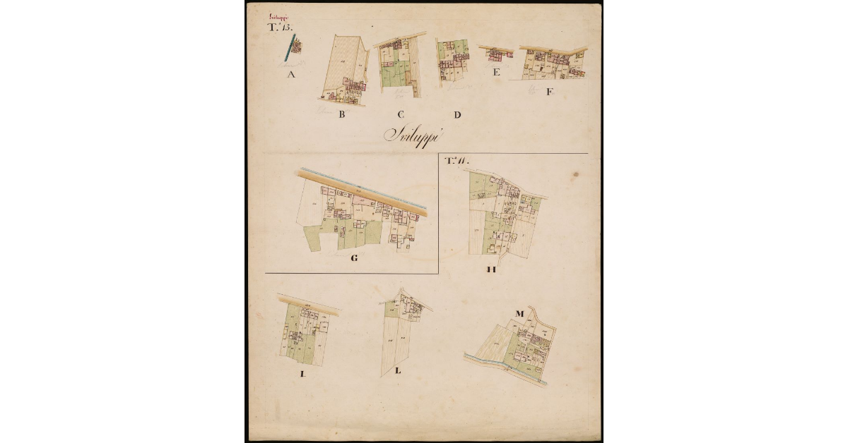 T. 11 e T. 13 [Quinto Circondario - Sviluppi]