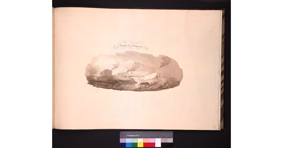 Veduta di Lustignano