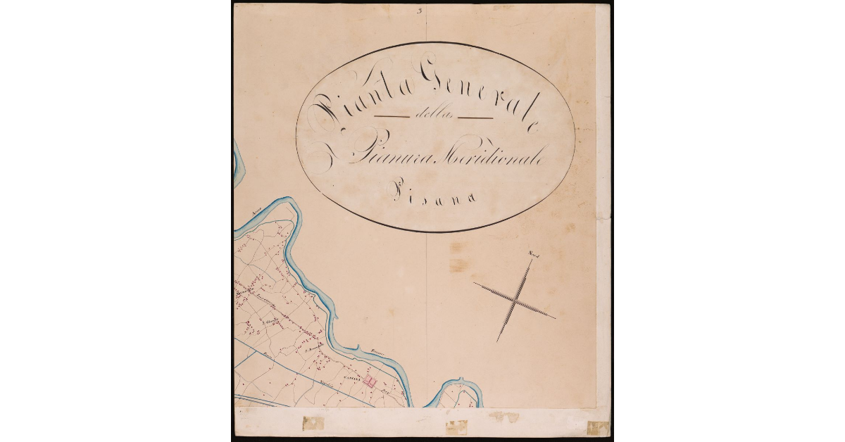 [Tavola 3/6 della pianura meridionale pisana]