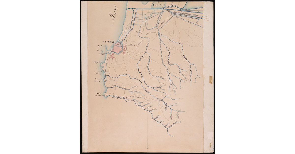 [Tavola 4/6 della pianura meridionale pisana]