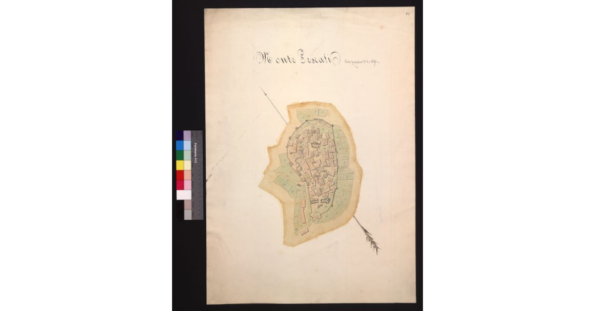 Montepescali nella proporzione di 1 a 1250