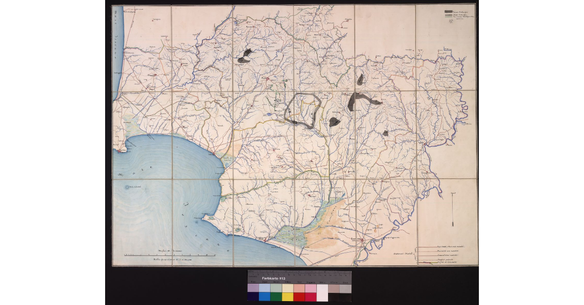 Maremma. Carta per l’ispezione delle miniere