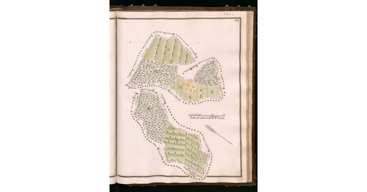 [Terre appartenenenti al] Podere di Castel Vecchio