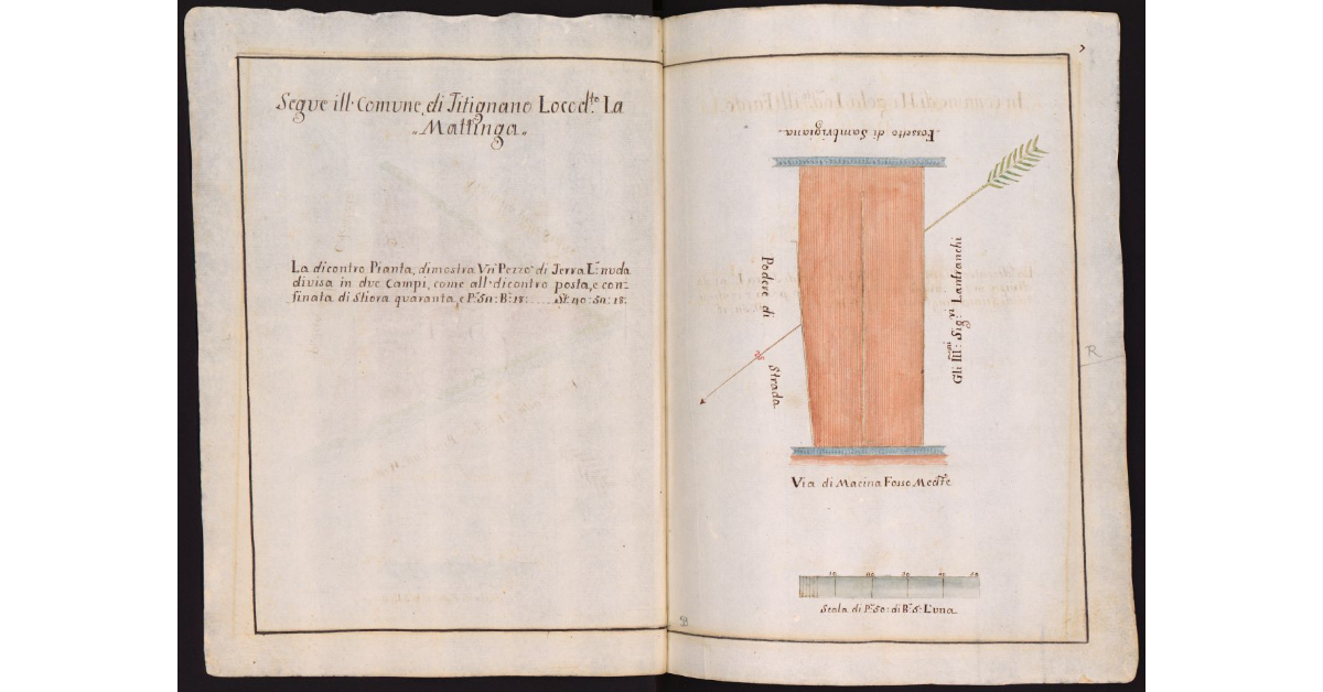 Segue il Comune di Titignano Loco detto la Mattinga