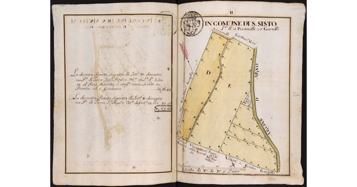 In Comune di S. Sisto Loco detto a Pisanelli o Garzelli
