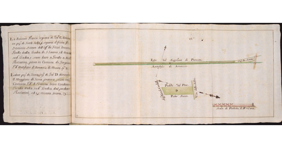 [Appezzamenti di terreno del podere delle Piagge]