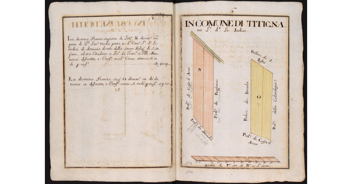 In Comune di Titignano loco detto Le Sedici