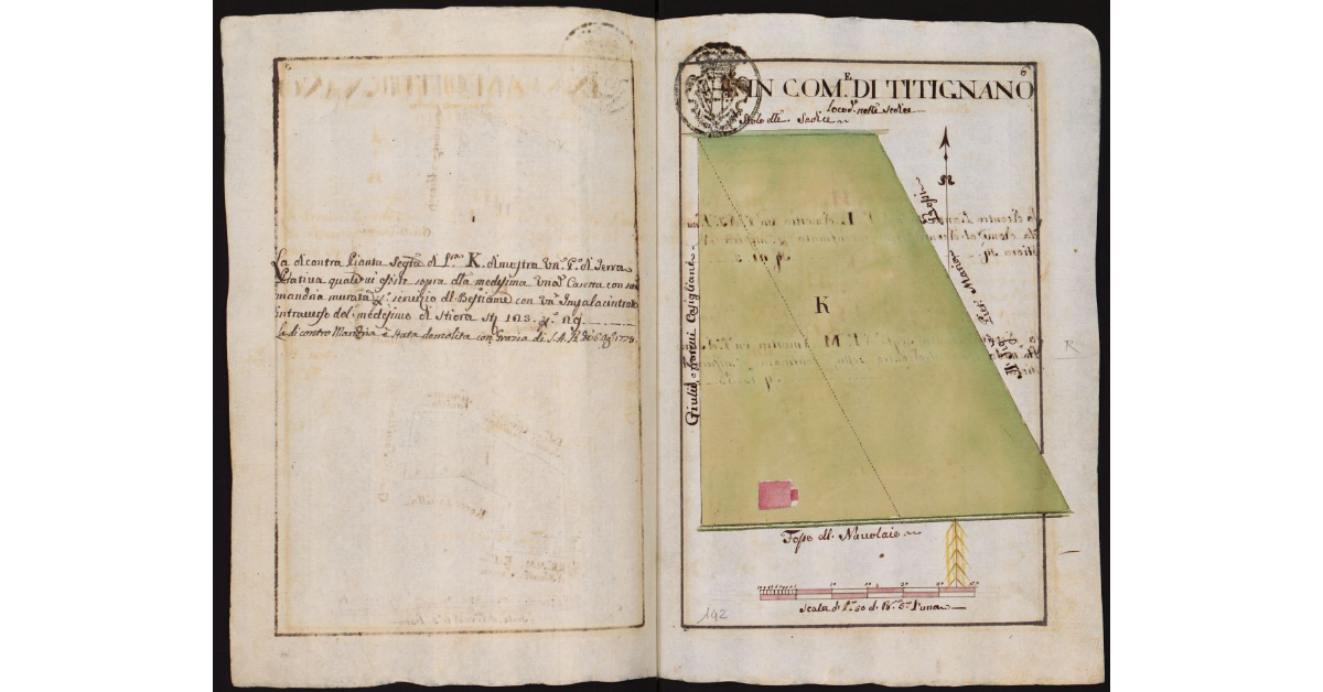 In Comune di Titignano Loco detto nelle Sedice