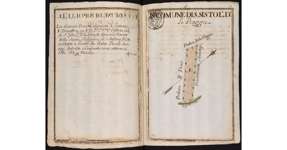 In Comune di S. Sisto. Luogo detto Le Piaggie