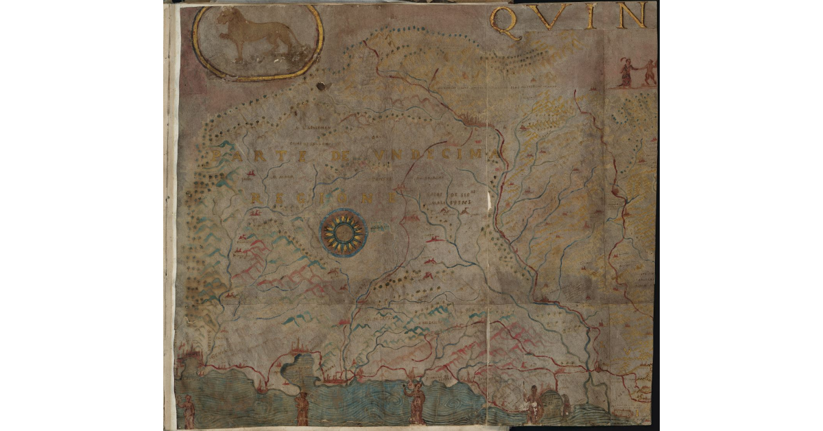 [Carta della Toscana di Leonida Pindemonte]