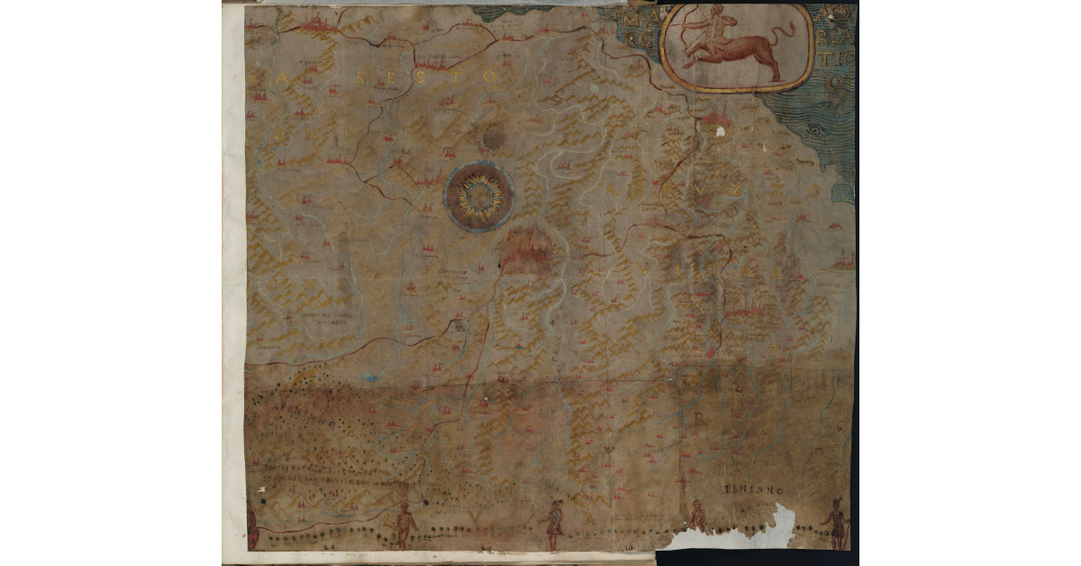 [Carta della Toscana di Leonida Pindemonte]