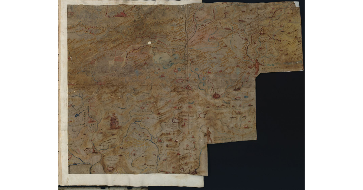 [Carta della Toscana di Leonida Pindemonte]