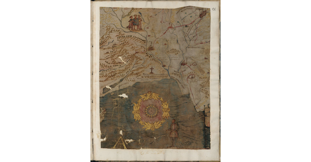 [Carta della Toscana di Leonida Pindemonte]