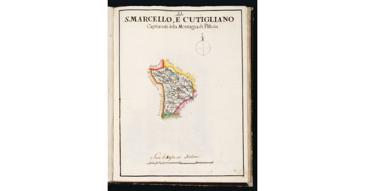 S. Marcello e Cutigliano Capitanati della Montagna di Pistoia