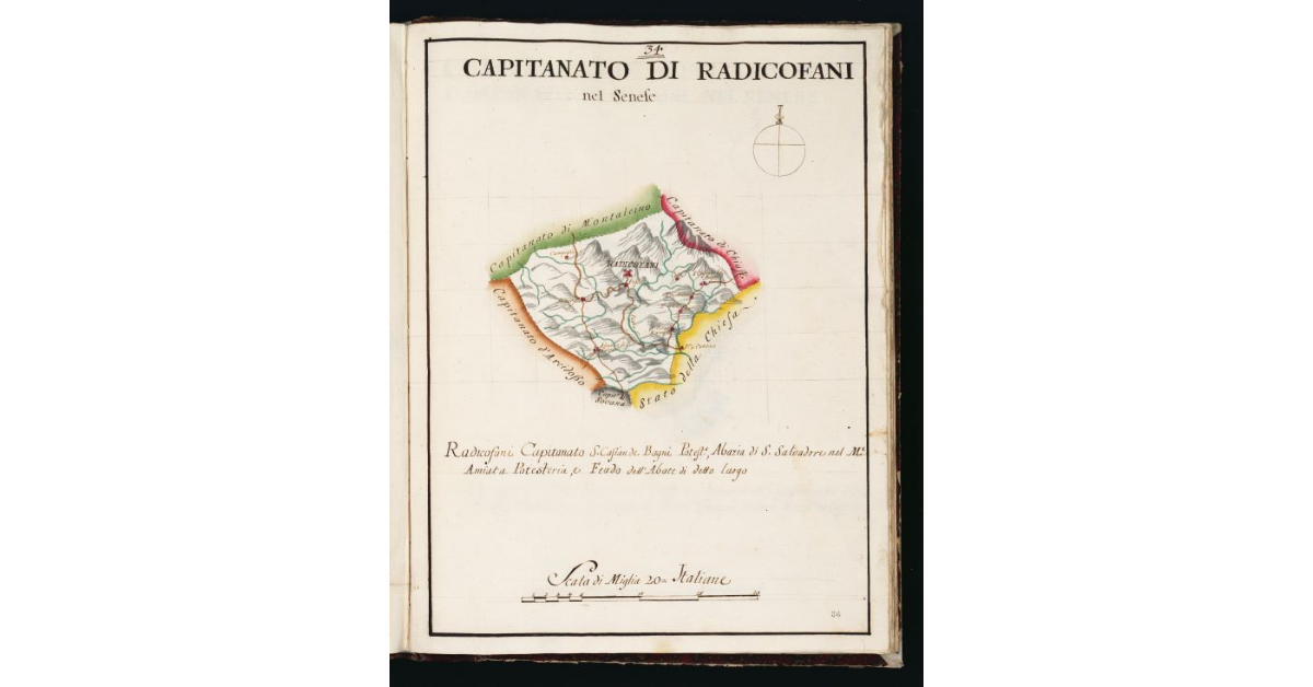 Capitanato di Radicofani nel Senese