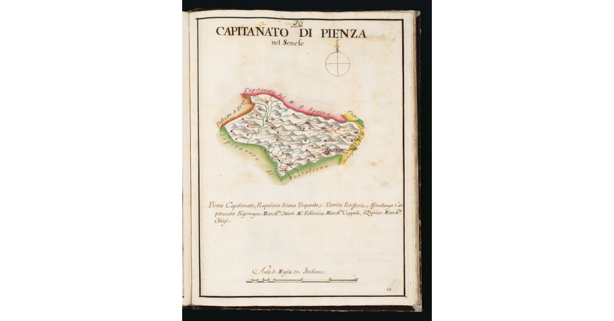 Capitanato di Pienza nel Senese