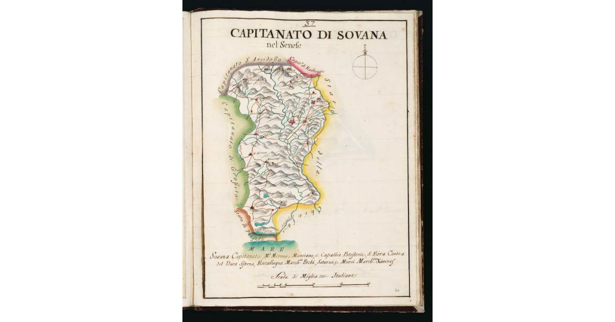 Capitanato di Sovana nel Senese