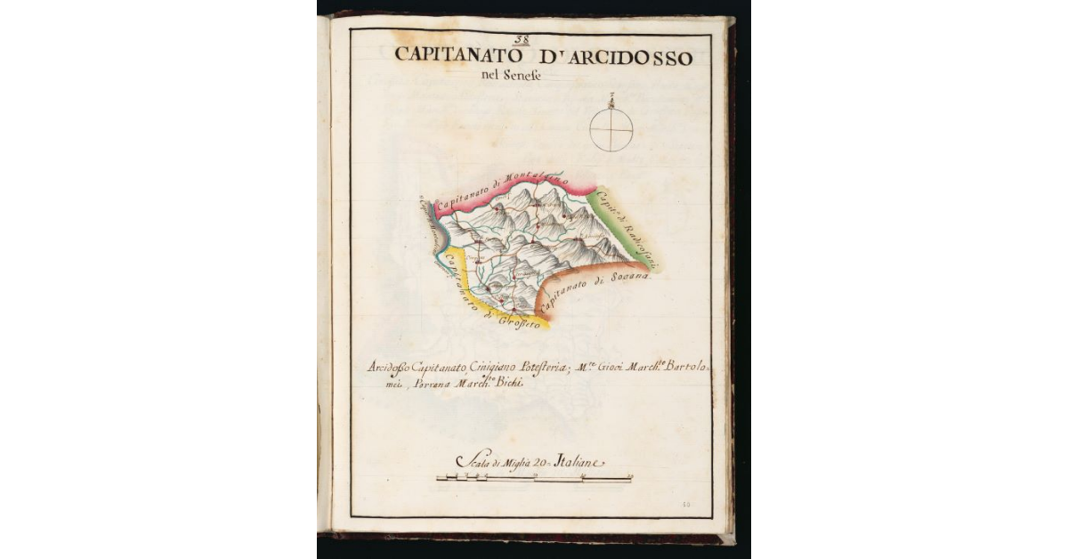 Capitanato d'Arcidosso nel Senese