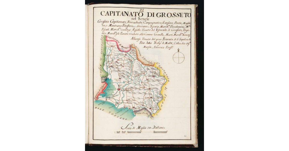 Capitanato di Grosseto nel Senese