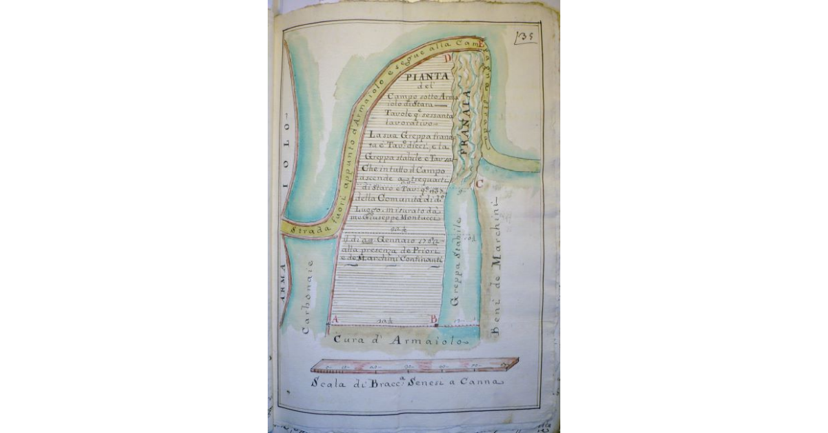 Pianta del' Campo sotto Armaiolo (copia)