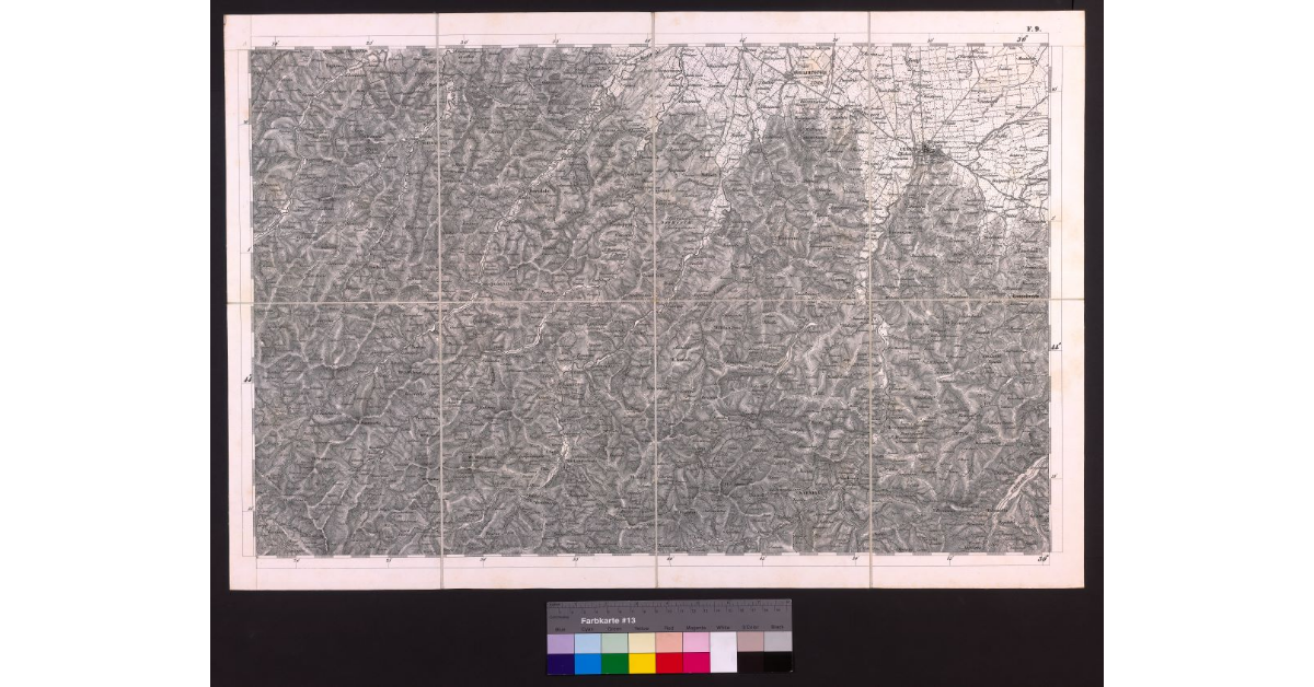[Tavola F9-Territorio della Romagna toscana e pontificia, compreso tra Modigliana, Castagno d'Andrea, S. Leo e Cesena]