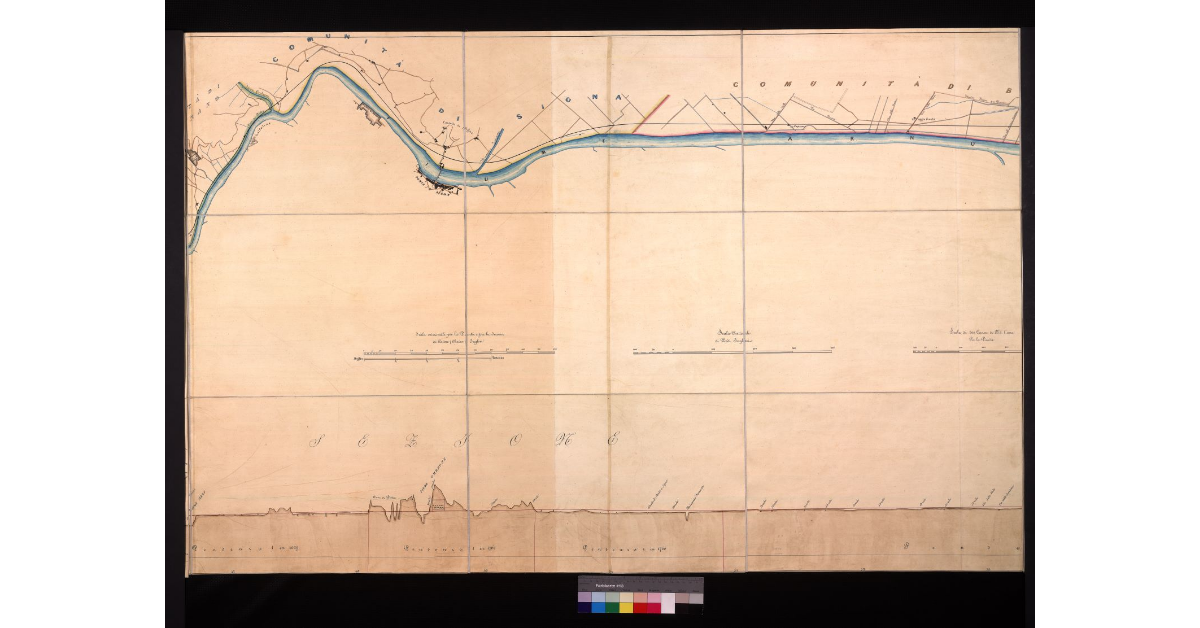 Foglio n° IV da Empoli a Firenze