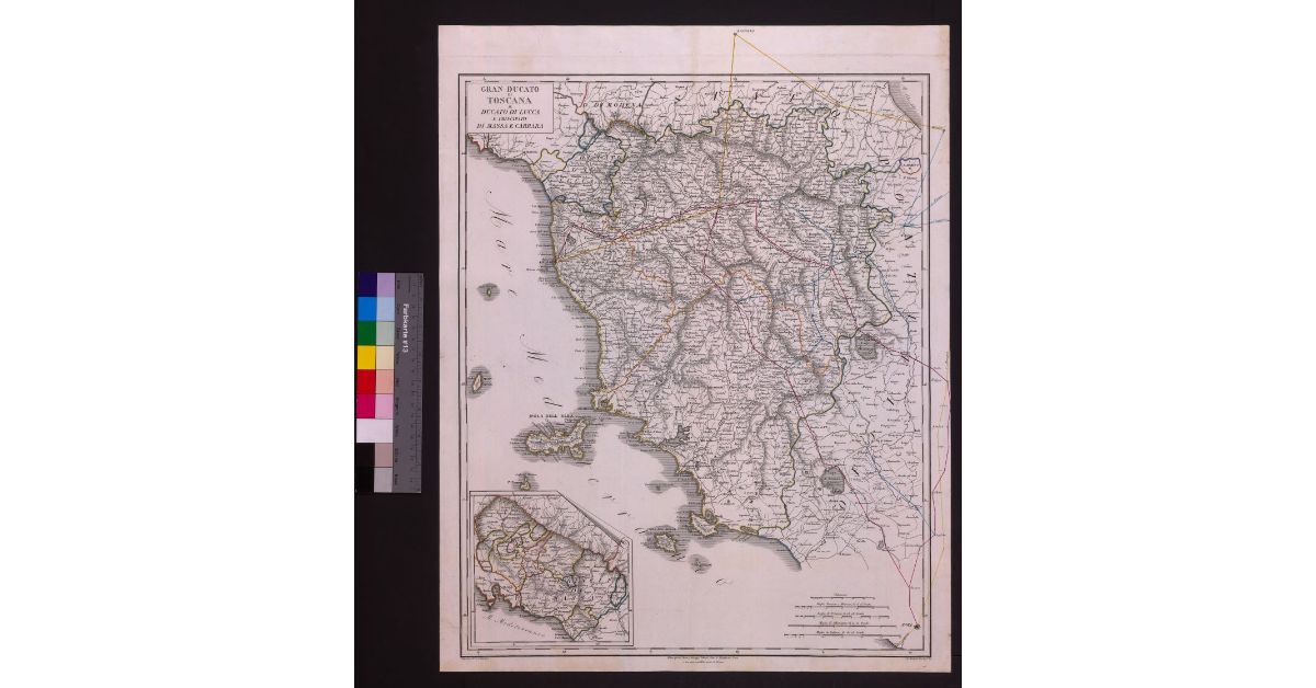 Granducato di Toscana, il ducato di Lucca e principato di Massa e Carrara