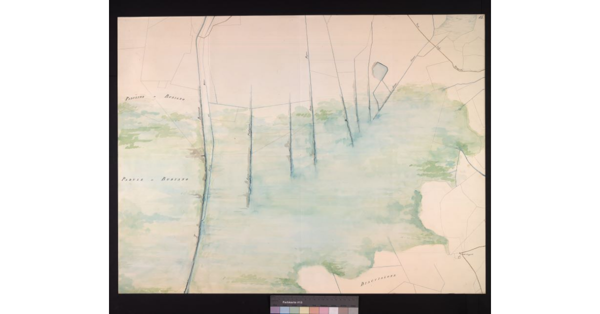 [Mappa catastale del territorio grossetano]