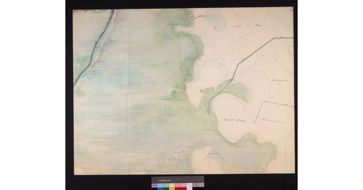 [Mappa catastale del territorio grossetano]