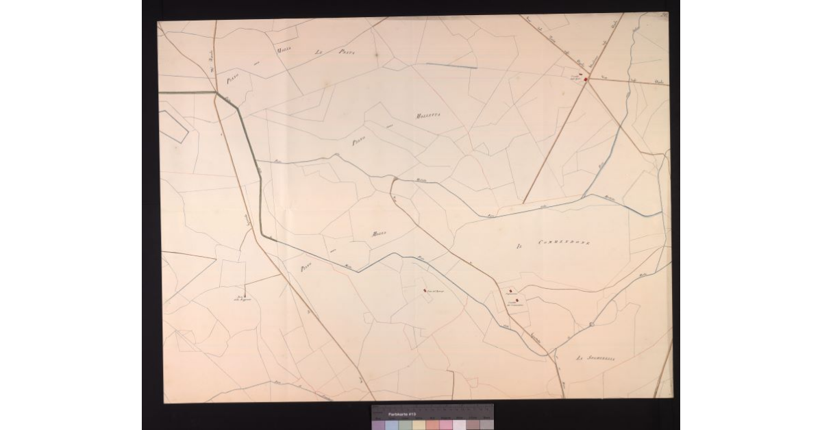 [Mappa catastale del territorio grossetano]