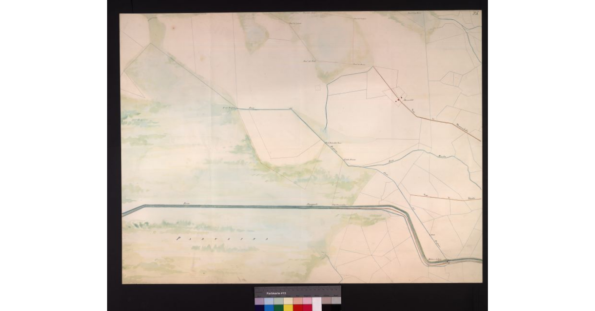 [Mappa catastale del territorio grossetano]