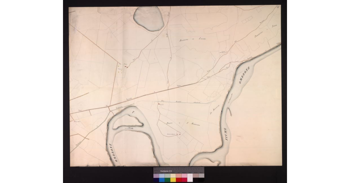 [Mappa catastale del territorio grossetano]