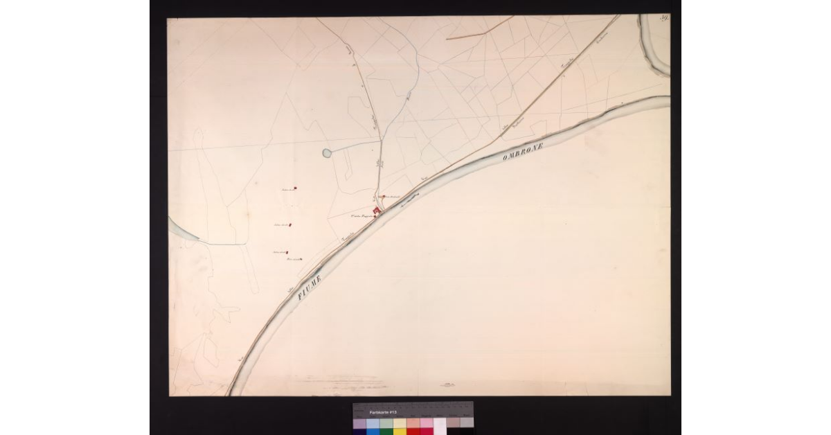 [Mappa catastale del territorio grossetano]