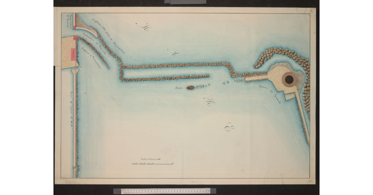 [Progetto per lavori da farsi al porto di Livorno]