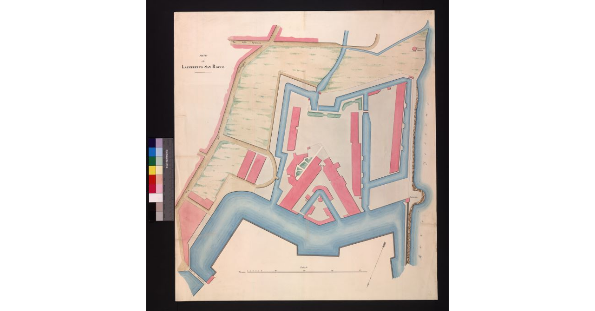 Pianta del Lazzeretto S. Rocco [a Livorno]