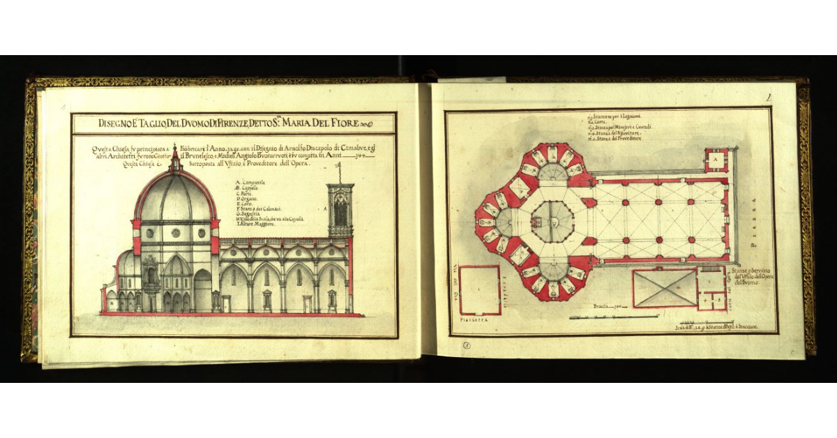 Disegno e taglio del Duomo di Firenze detto S.ta Maria del Fiore