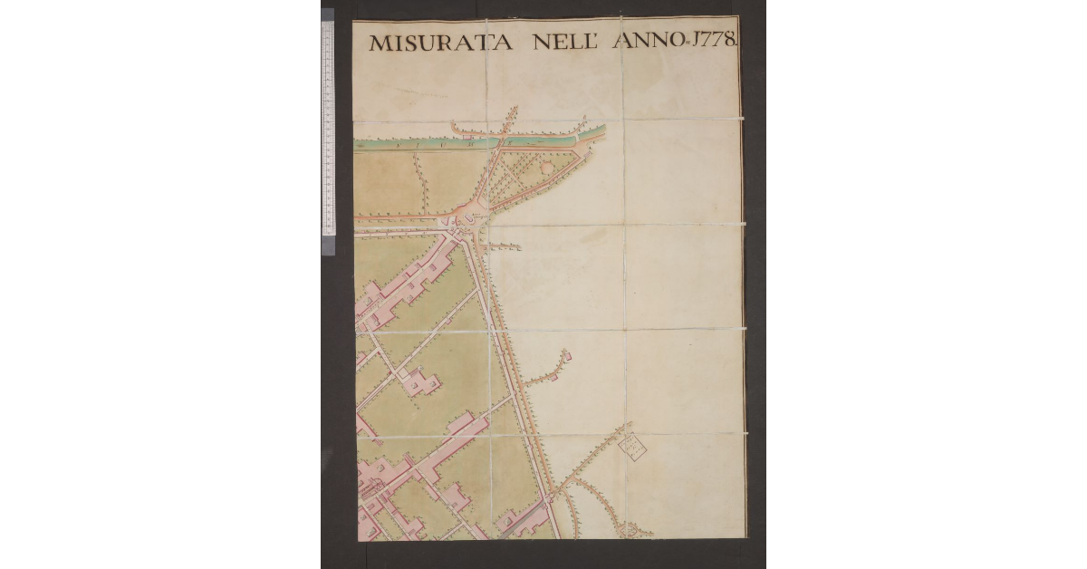 Pianta della Città di Firenze esattamente misurata nell'anno 1778