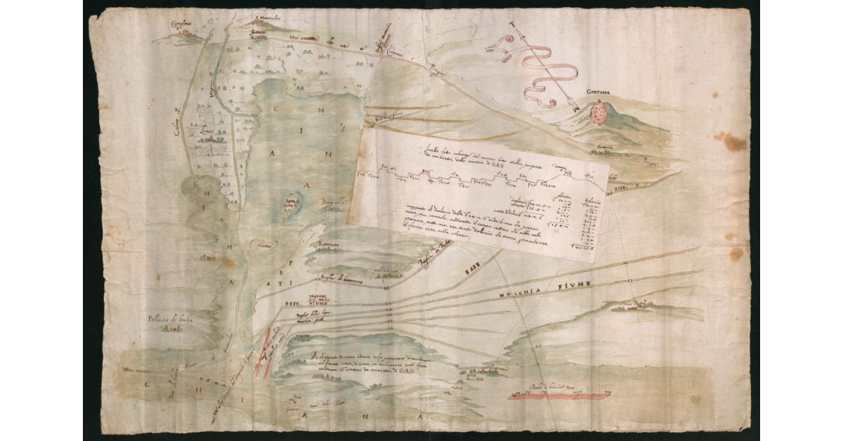 [Progetto per la deviazione del fiume Esse]