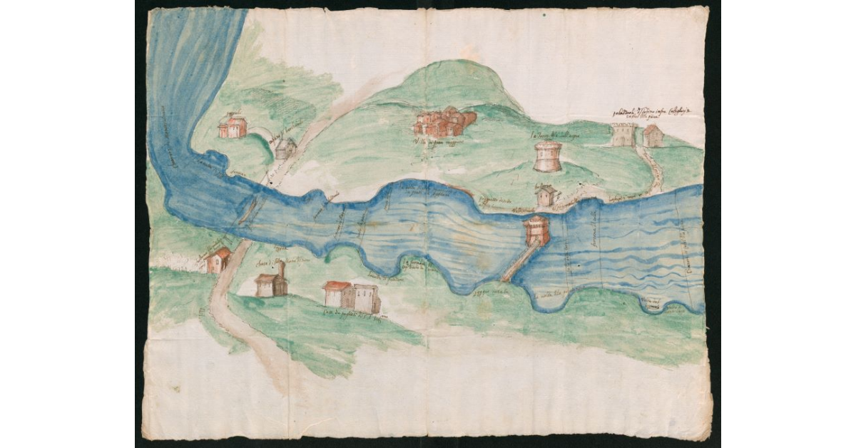 [Canale della Chiana dal passo della Matallese fino al Chiaro di Città della Pieve]