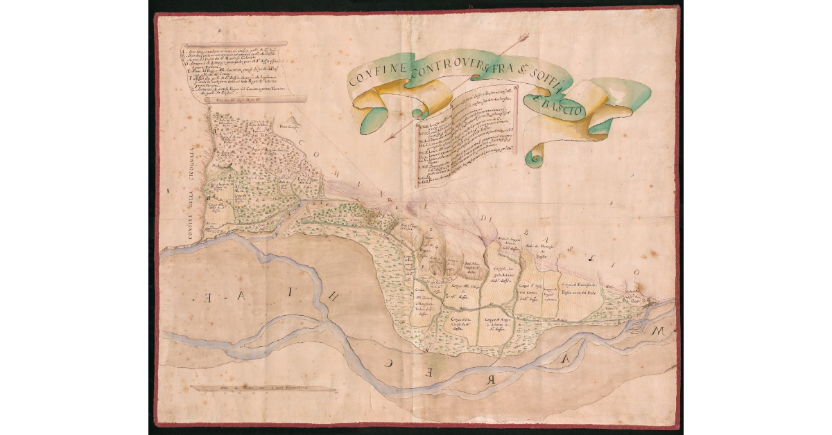 Confine controverso fra S. Soffìa e Bascio