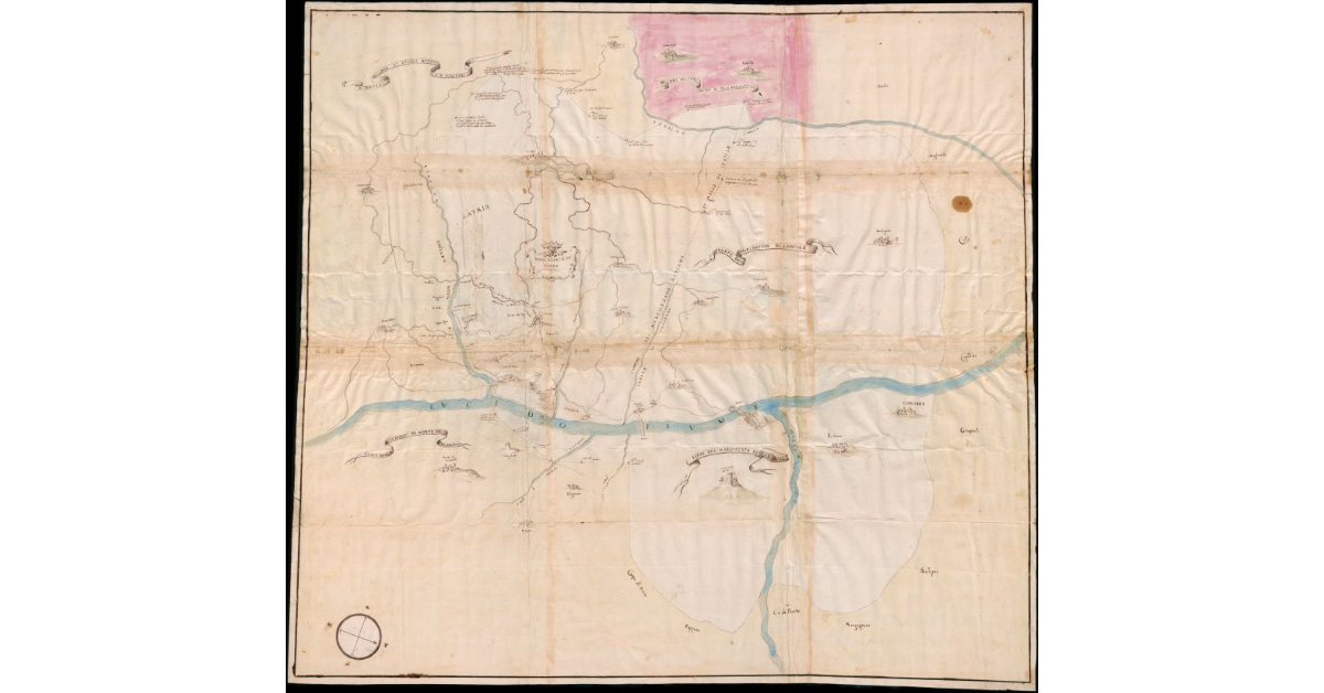 [Pianta del Marchesato di Viano presentata dai marchesi Malaspina]