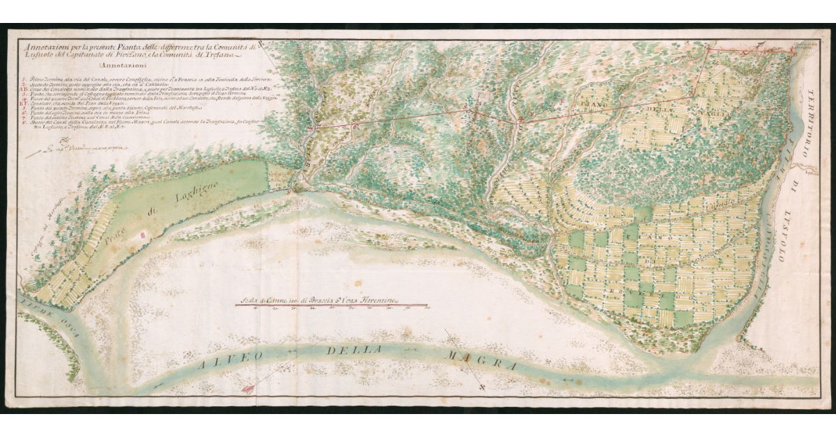 [Confine fra comunità di Lusuolo del Capitanato di Fivizzano e la comunità di Tresana]