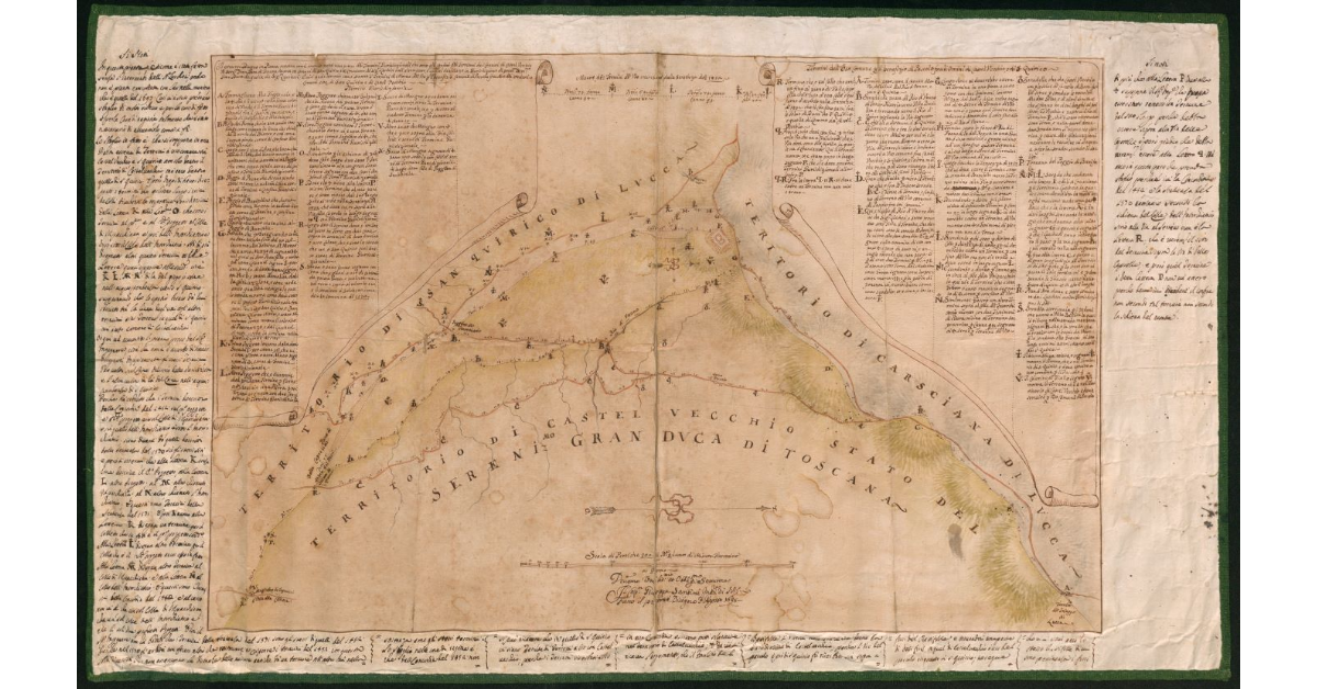 [Confine tra Castelvecchio e San Quirico di Lucca]