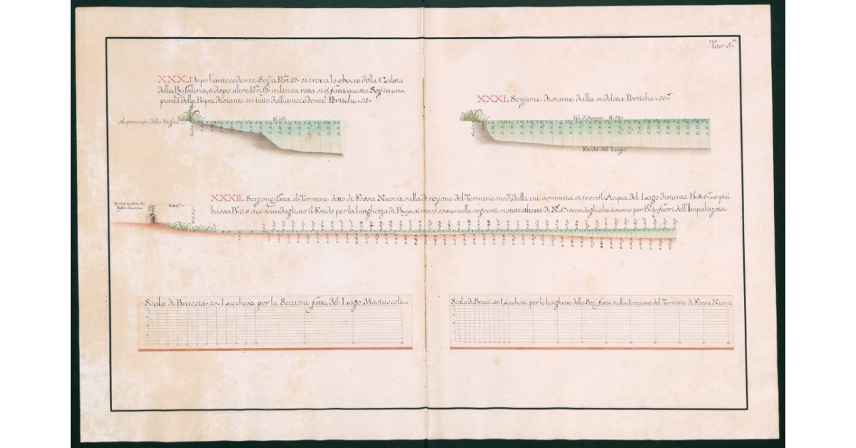 [Sezioni del lago di Massaciuccoli]