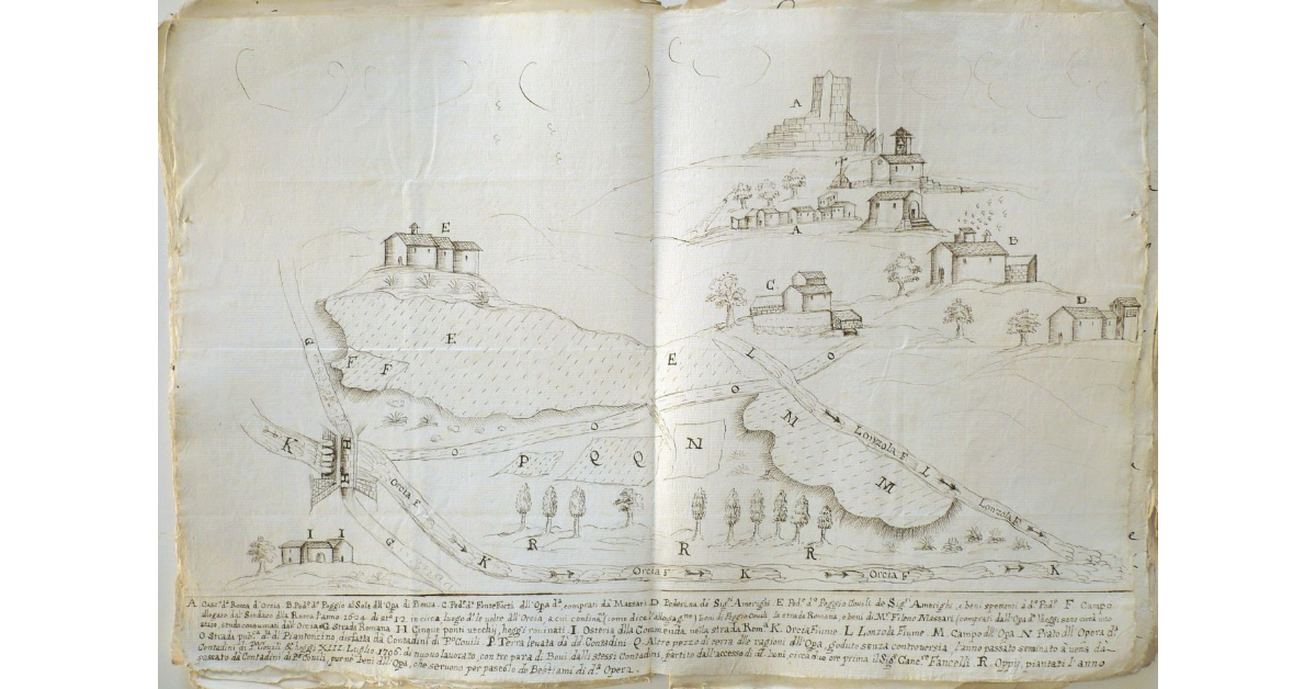 [Terre controverse tra la Comunità di Rocca d'Orcia e l'Opera della Cattedrale di Pienza]