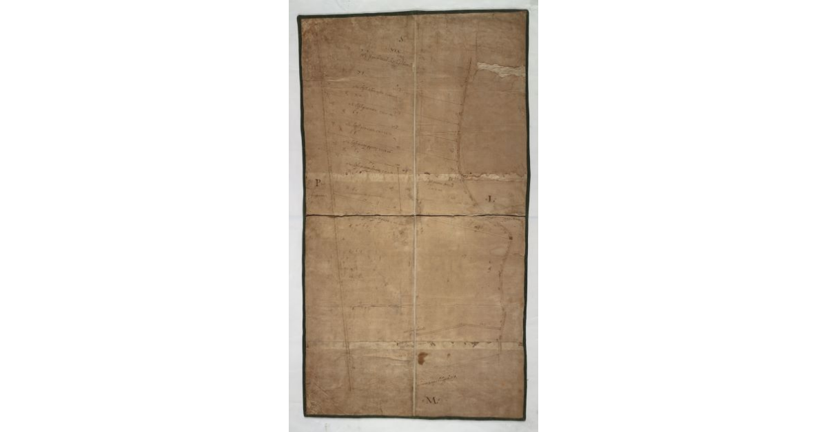 [Cartone del lago di Sesto o Bientina verso Porcari]