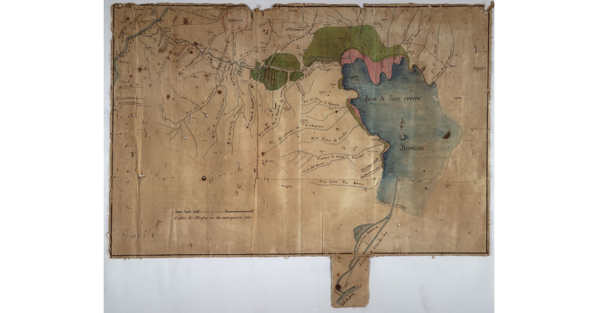 [Inondazione per la Tura. Disegni della Serezza]