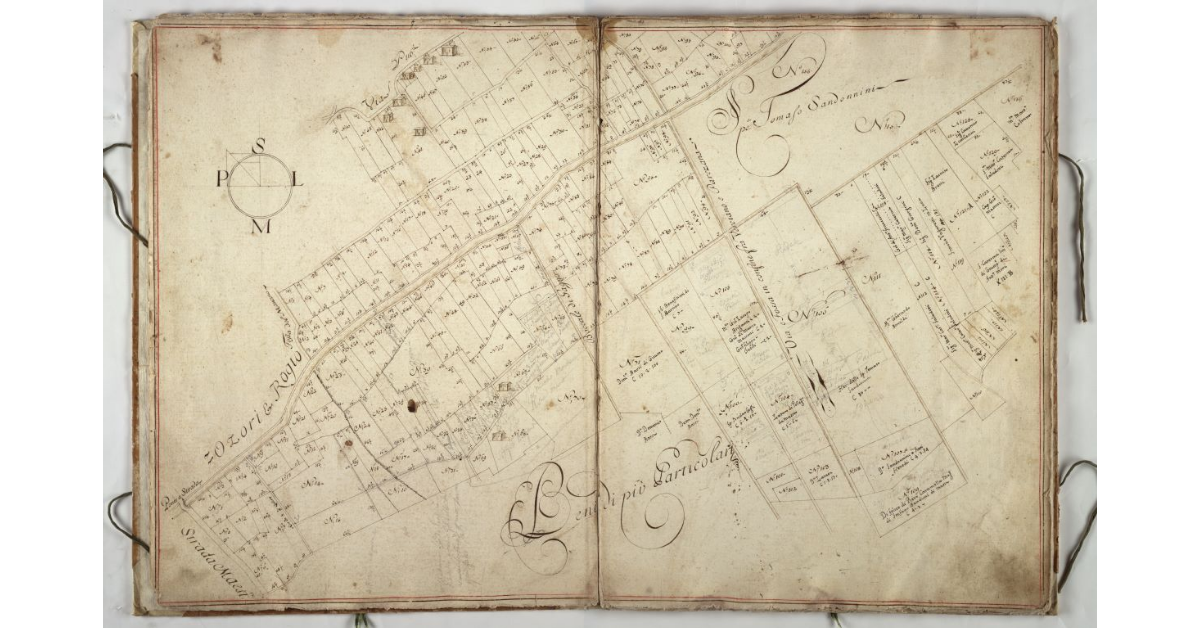 [Beni di più particolari intorno al lago di Sesto o Bientina]